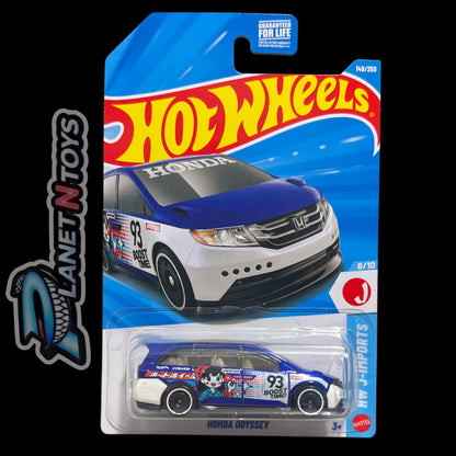 Hot Wheels Honda Mainline Diecast Cars (Assorted 1:64 Civic, Prelude, CR-X)