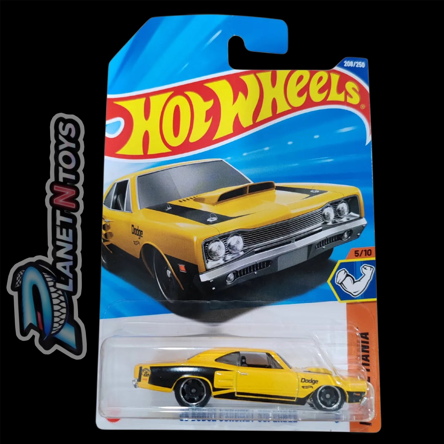 Hot Wheels Dodge Mainline American Power 1:64 Diecast Assorted (charger, Hellcat, Challenger, viper, van, Dart) Muscle Cars