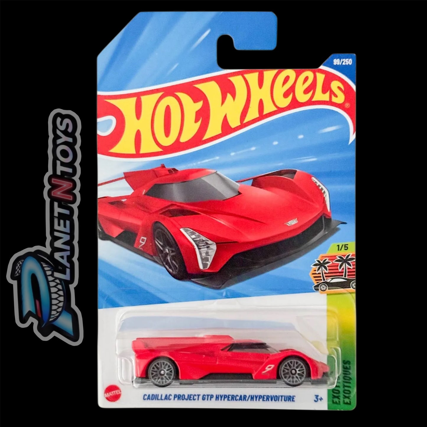 Hot Wheels Cadillac Mainline American Power 1:64 Diecast Assorted (Hypercar, Seville, Fleetwood)