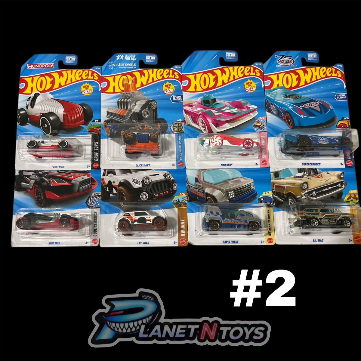Hot Wheels Fantasy Cars Bundle