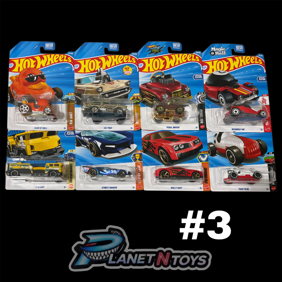 Hot Wheels Fantasy Cars Bundle