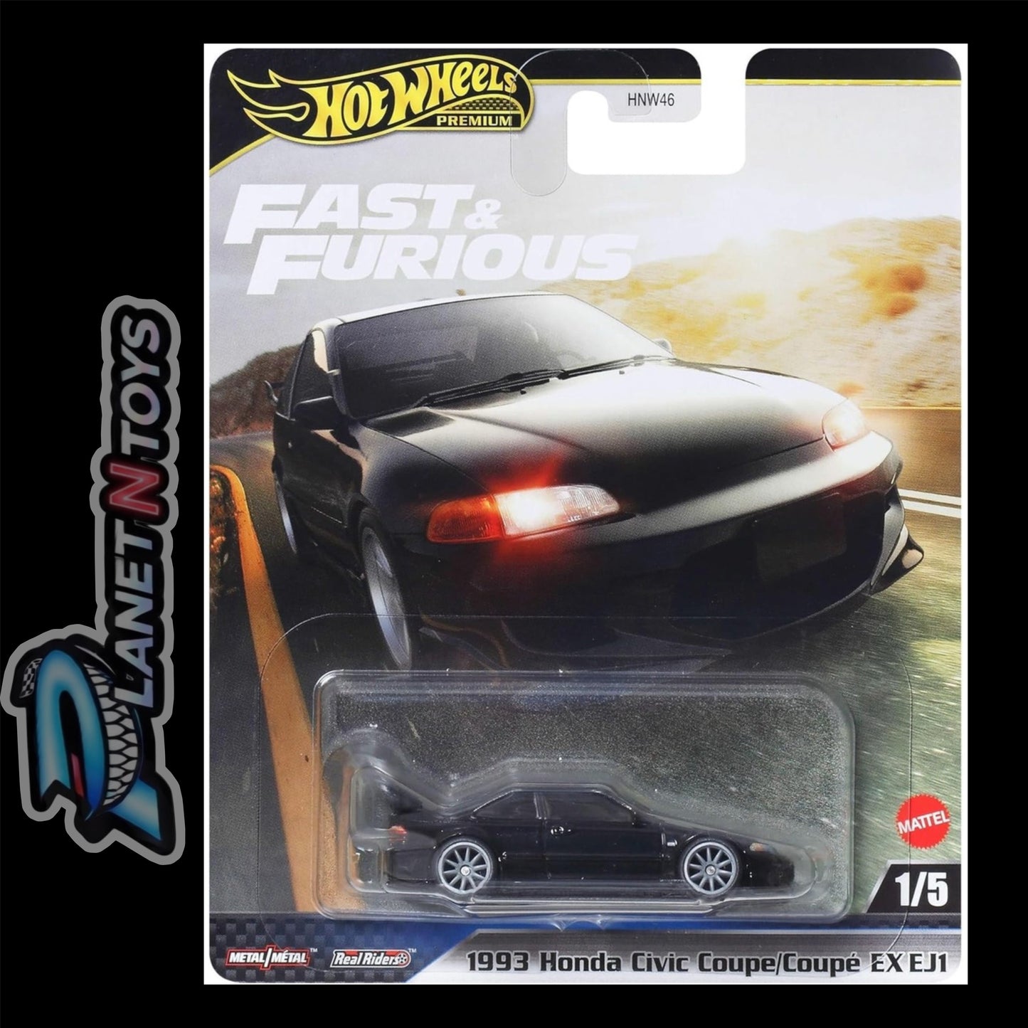 Hot Wheels Premium Fast & Furious Diecast 1:64
