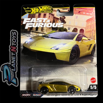 Hot Wheels Premium Fast & Furious Diecast 1:64