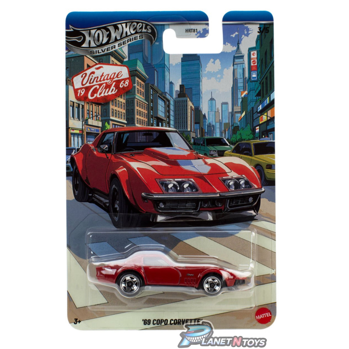 Hot Wheels Vintage Racing 2026 Mix 3 National Icons Vehicle Set 5/5