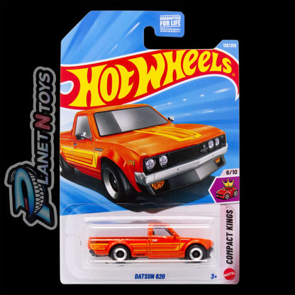 Hot Wheels Datsun Mainline Diecast Cars (Assorted 1:64 sunny truck, 240z,japan)