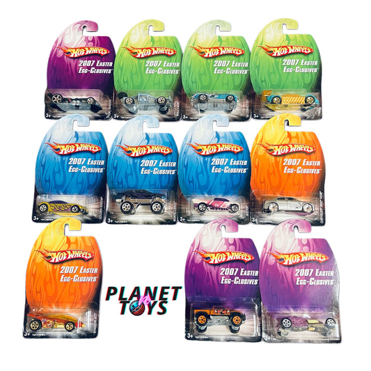 Hot Wheels 2007 Easter Egg-Clusives Set 11/12 1:64 Diecast Cars