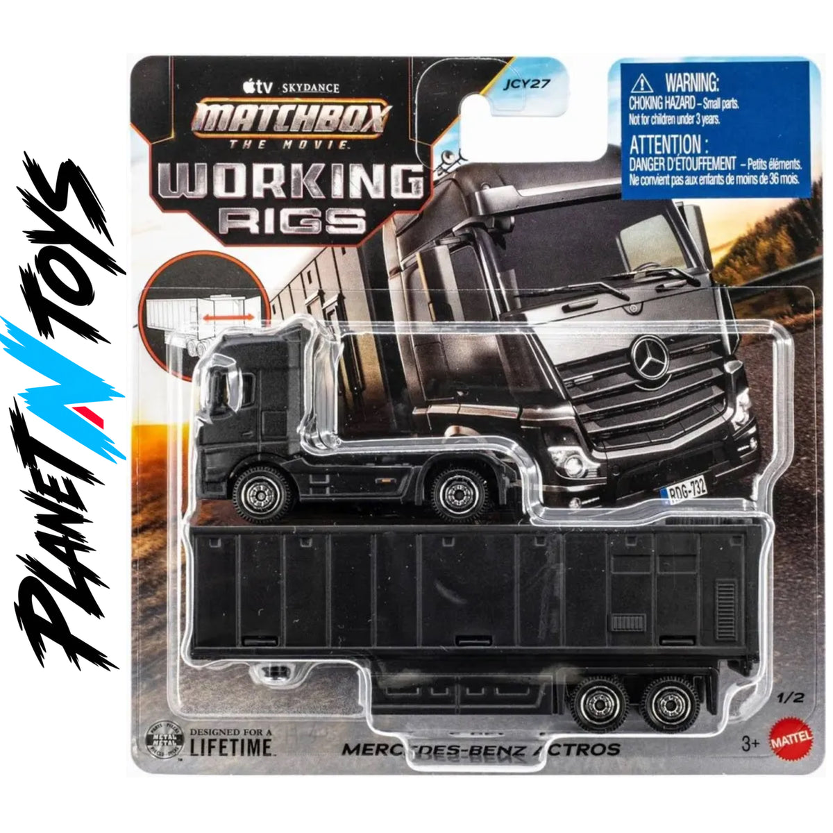 Matchbox Working Rigs / The Movie Mercedes-Benz Actros