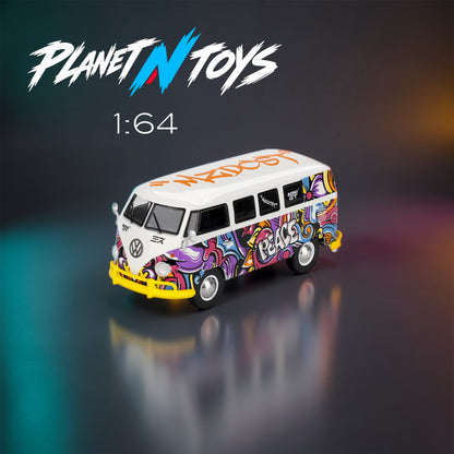 Mini GT 1:64 Volkswagen T1 Microbus Mizu Design