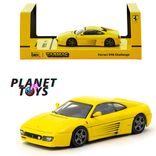 Tarmac Works IXO Models 1:64 Ferrari F348 Challenge – Yellow