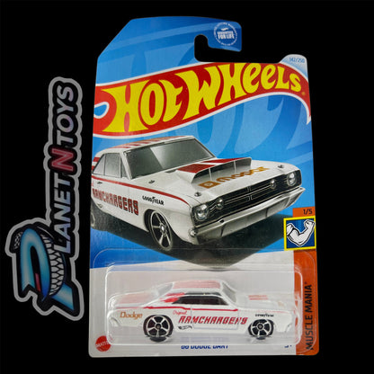 Hot Wheels Dodge Mainline American Power 1:64 Diecast Assorted (charger, Hellcat, Challenger, viper, van, Dart) Muscle Cars