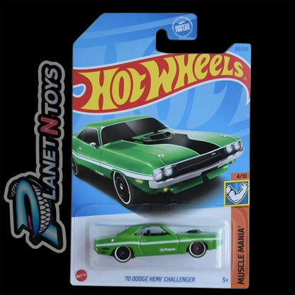 Hot Wheels Dodge Mainline American Power 1:64 Diecast Assorted (charger, Hellcat, Challenger, viper, van, Dart) Muscle Cars