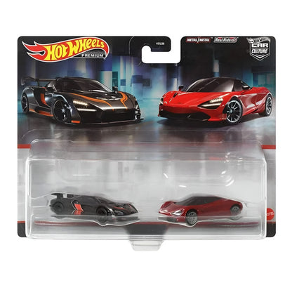 Hot Wheels Premium 2-Pack Assorted 1:64 Diecast Car Set