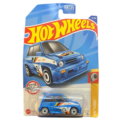 Hot Wheels Honda Mainline Diecast Cars (Assorted 1:64 Civic, Prelude, CR-X)