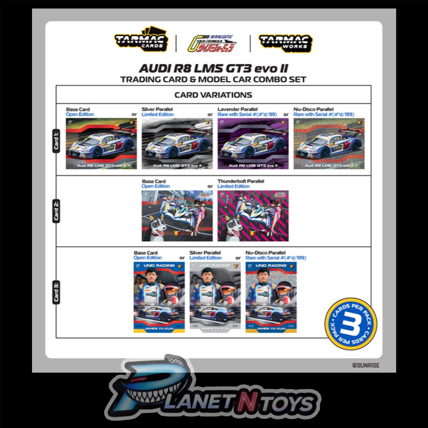 Tarmac Works 1:64 Audi R8 LMS GT3 evo II Sugo – Macau GT Cup – FIA GT World Cup 2024 Uno Racing James Yu – Hobby64 & Tarmac Cards