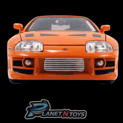 Hollywood Rides Fast and the Furious Toyota Supra 1:24 Scale Die-Cast Metal Vehicle with Brian Figure