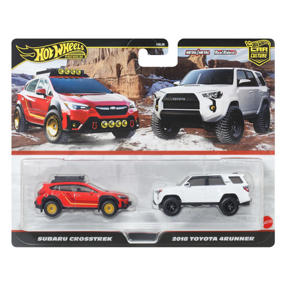Hot Wheels Premium 2-Pack Assorted 1:64 Diecast Car Set