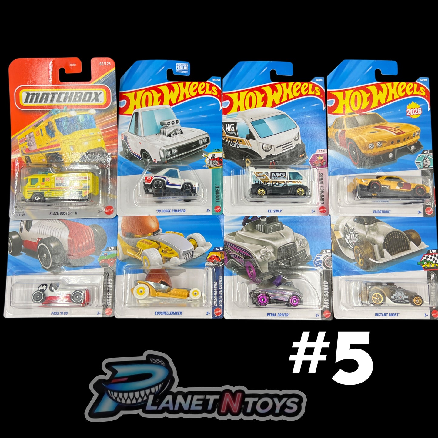 Hot Wheels Fantasy Cars Bundle