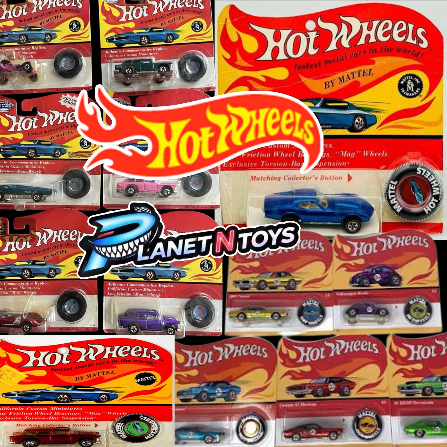 Hot Wheels Classics / Redline Assorted Models Scale 1:64