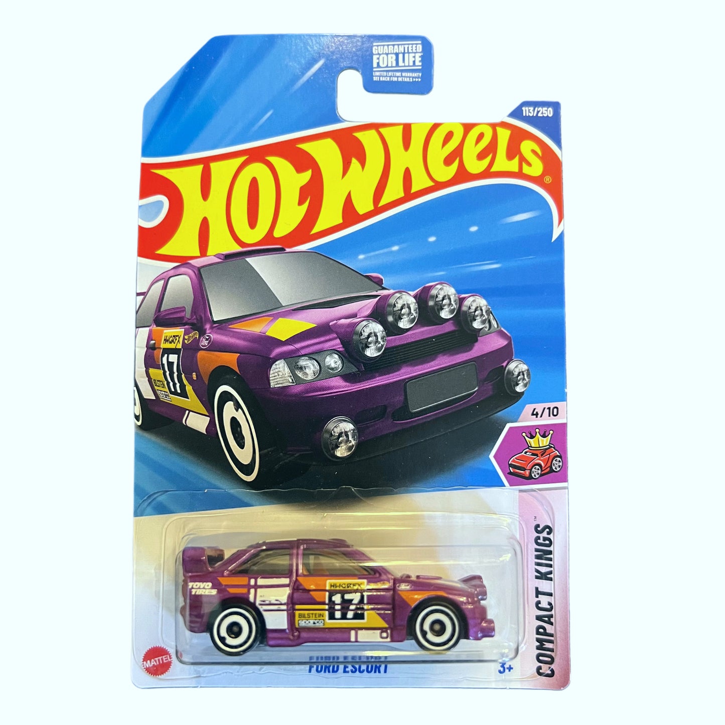 Hot Wheels Ford Mainline 1:64  (American Power, Mustang, Shelby, Escort) Diecast Assorted Muscle Cars