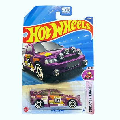 Hot Wheels Ford Mainline 1:64  (American Power, Mustang, Shelby, Escort) Diecast Assorted Muscle Cars