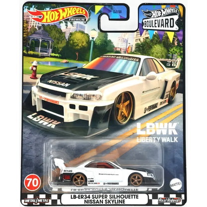 Hot Wheels Premium Boulevard Diecast 1:64 Assorted Models