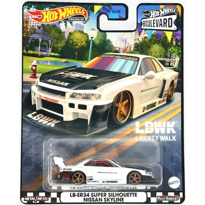 Hot Wheels Premium Boulevard Diecast 1:64 Assorted Models