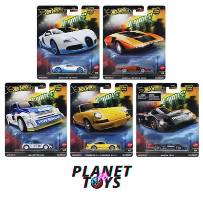 Hot Wheels Car Culture Premium Sets Assorted 1:64 Variety Diecast