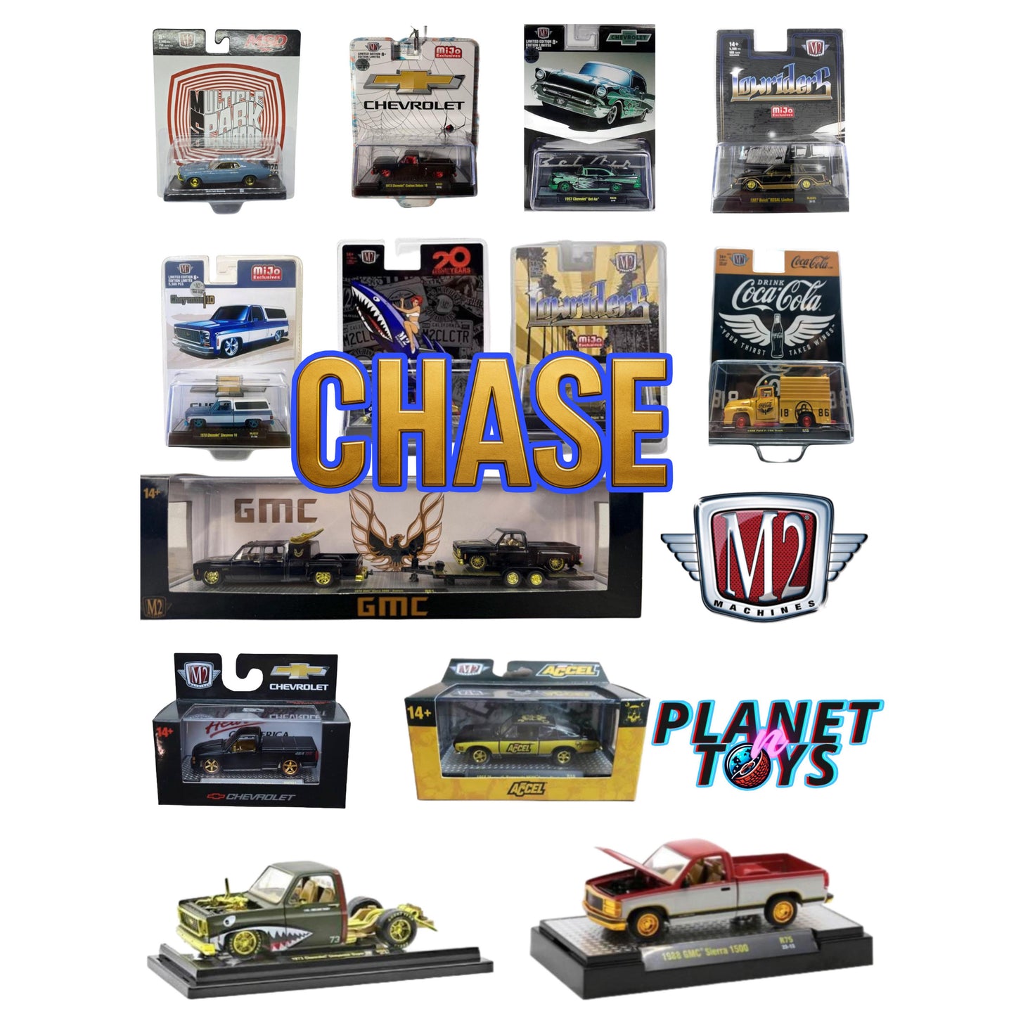 M2 Machines CHASES Assorted Diecast Variety