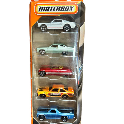 Hot Wheels / matchbox 5-cars Pack Assorted (Nissan, F1, Fast & Furious, Nightburnerz, Motor Show, & More)