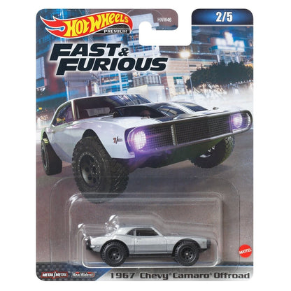 Hot Wheels Premium Fast & Furious Diecast 1:64