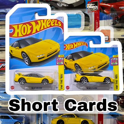 Hot Wheels Short Cards 1:64 Assorted