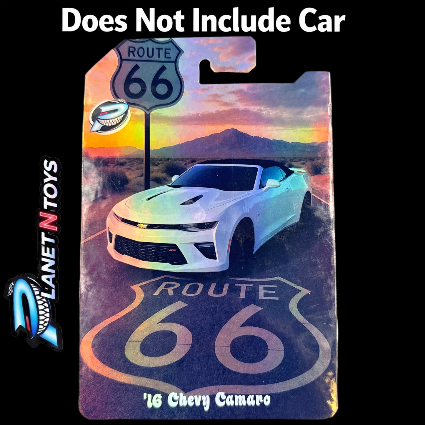 I Put the CARD You Put the Car - Customs Cards Background to attach any 1:64 Diecast Car Made by Planet N Toys