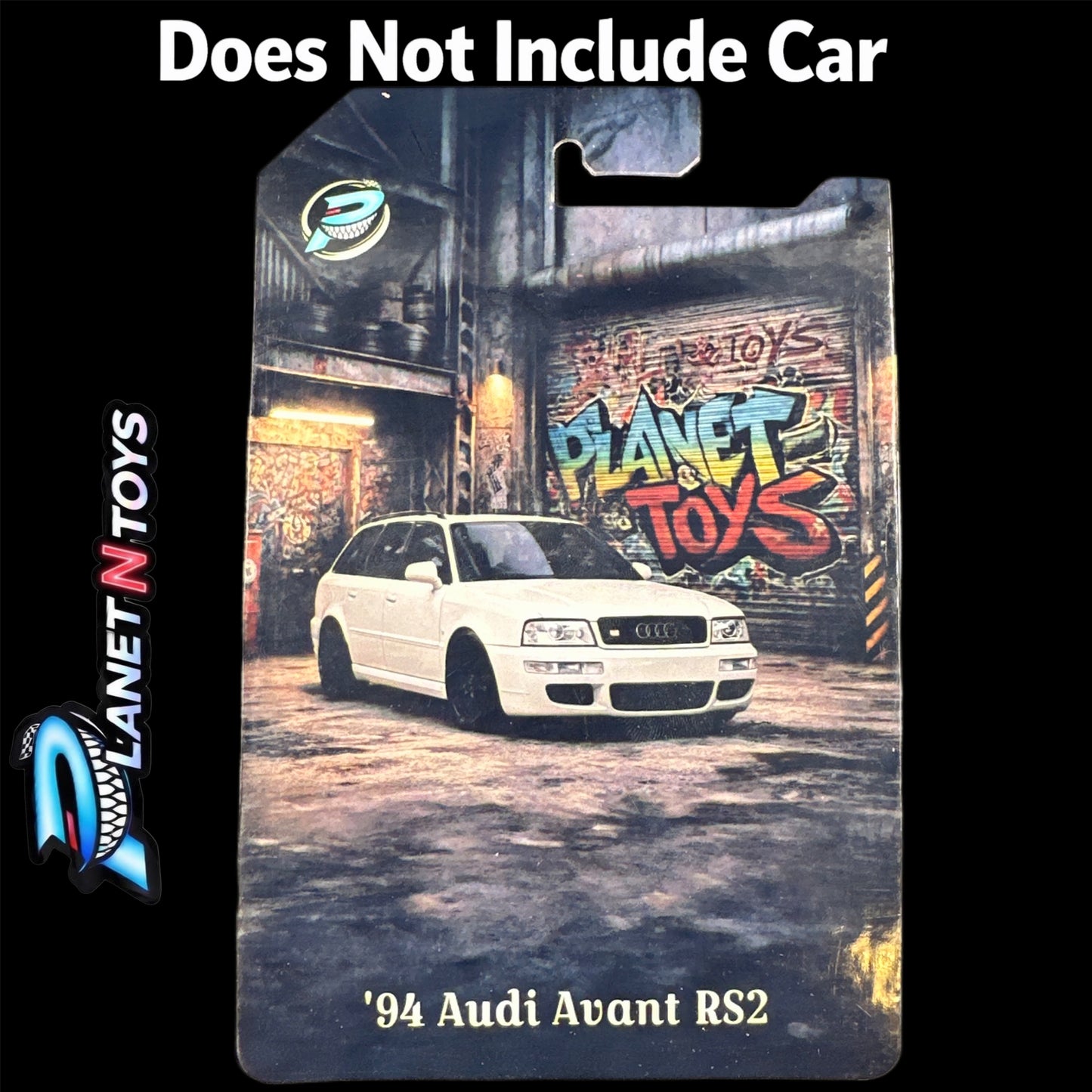 I Put the CARD You Put the Car - Customs Cards Background to attach any 1:64 Diecast Car Made by Planet N Toys