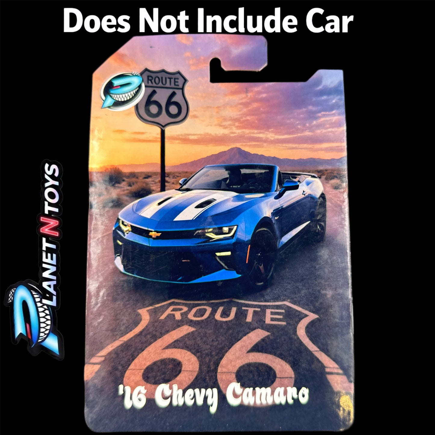I Put the CARD You Put the Car - Customs Cards Background to attach any 1:64 Diecast Car Made by Planet N Toys