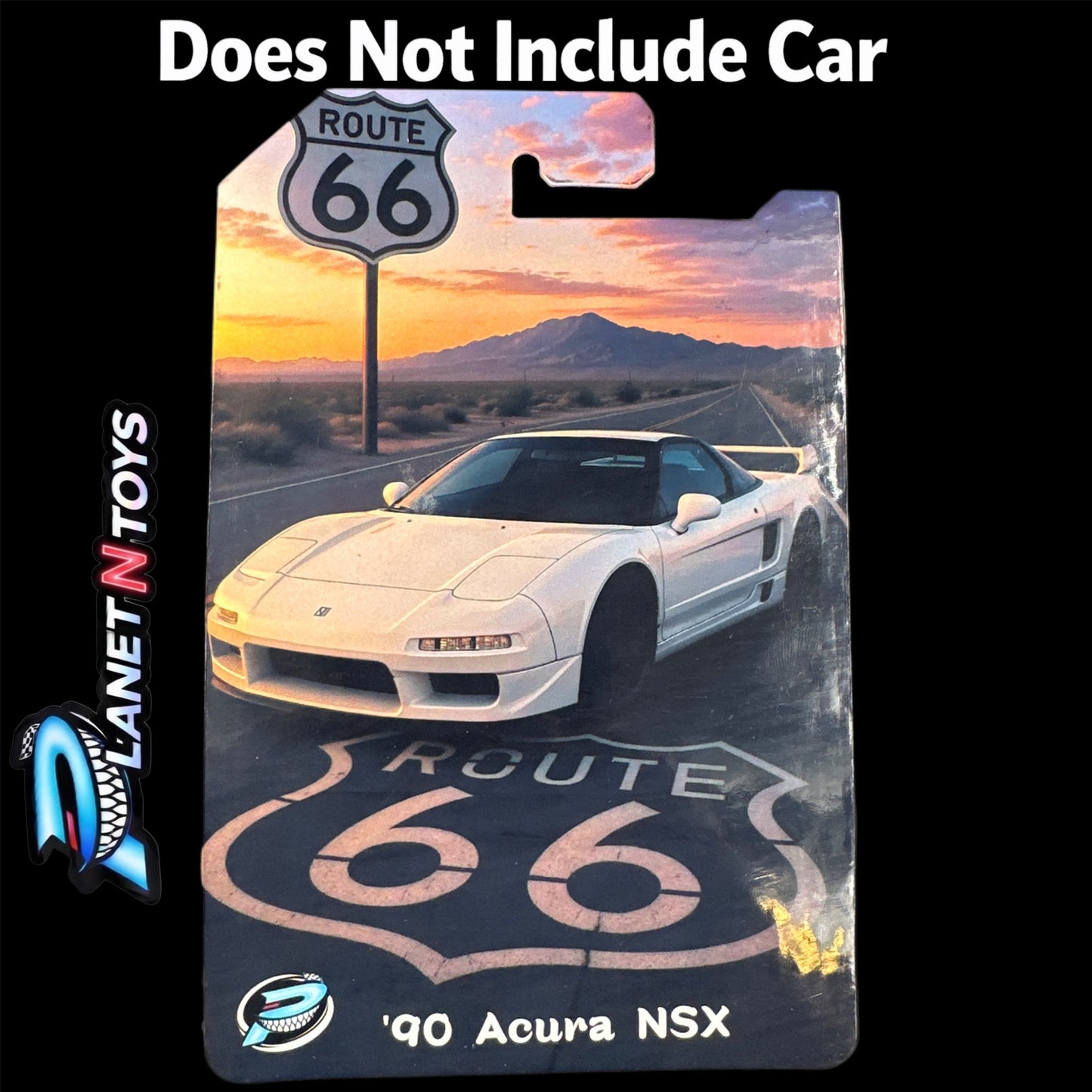 I Put the CARD You Put the Car - Customs Cards Background to attach any 1:64 Diecast Car Made by Planet N Toys