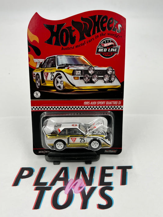 Hot Wheels RLC 1985 Audi Sport Quattro SI diecast car scale 1:64