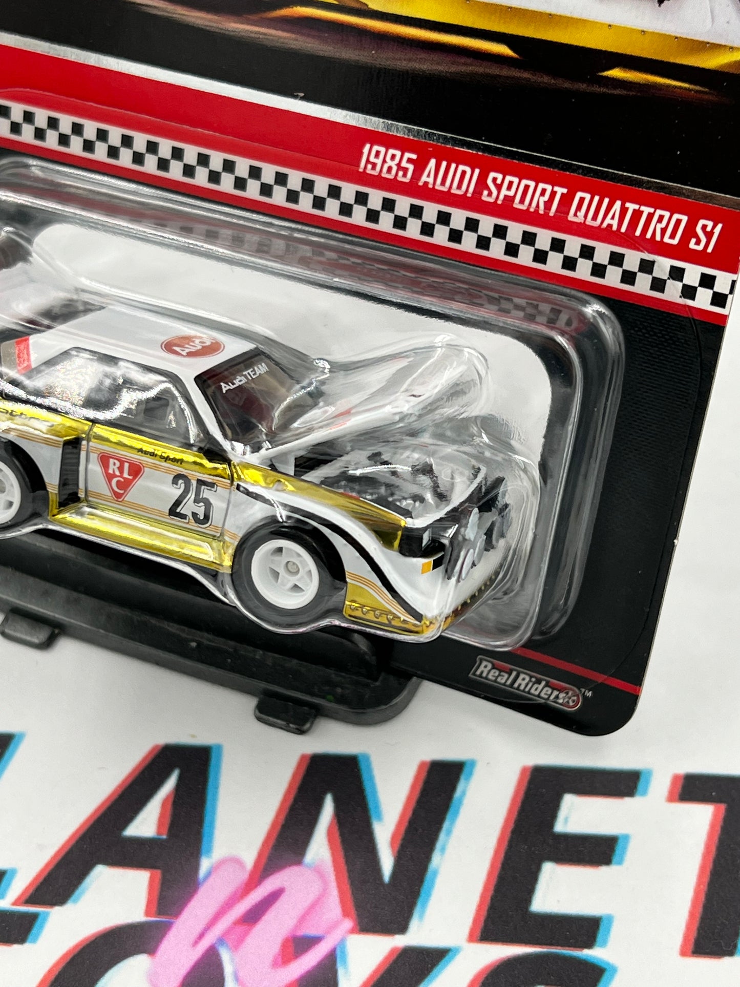 Hot Wheels RLC 1985 Audi Sport Quattro SI diecast car scale 1:64