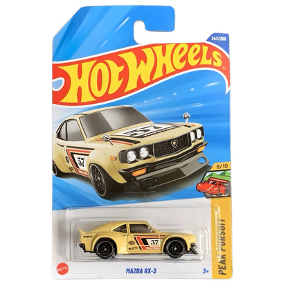 Hot Wheels Mazda Mainline Diecast Cars – 1:64 Scale | Savanna, RX7, RX3, MX5 Repu, 787B & More