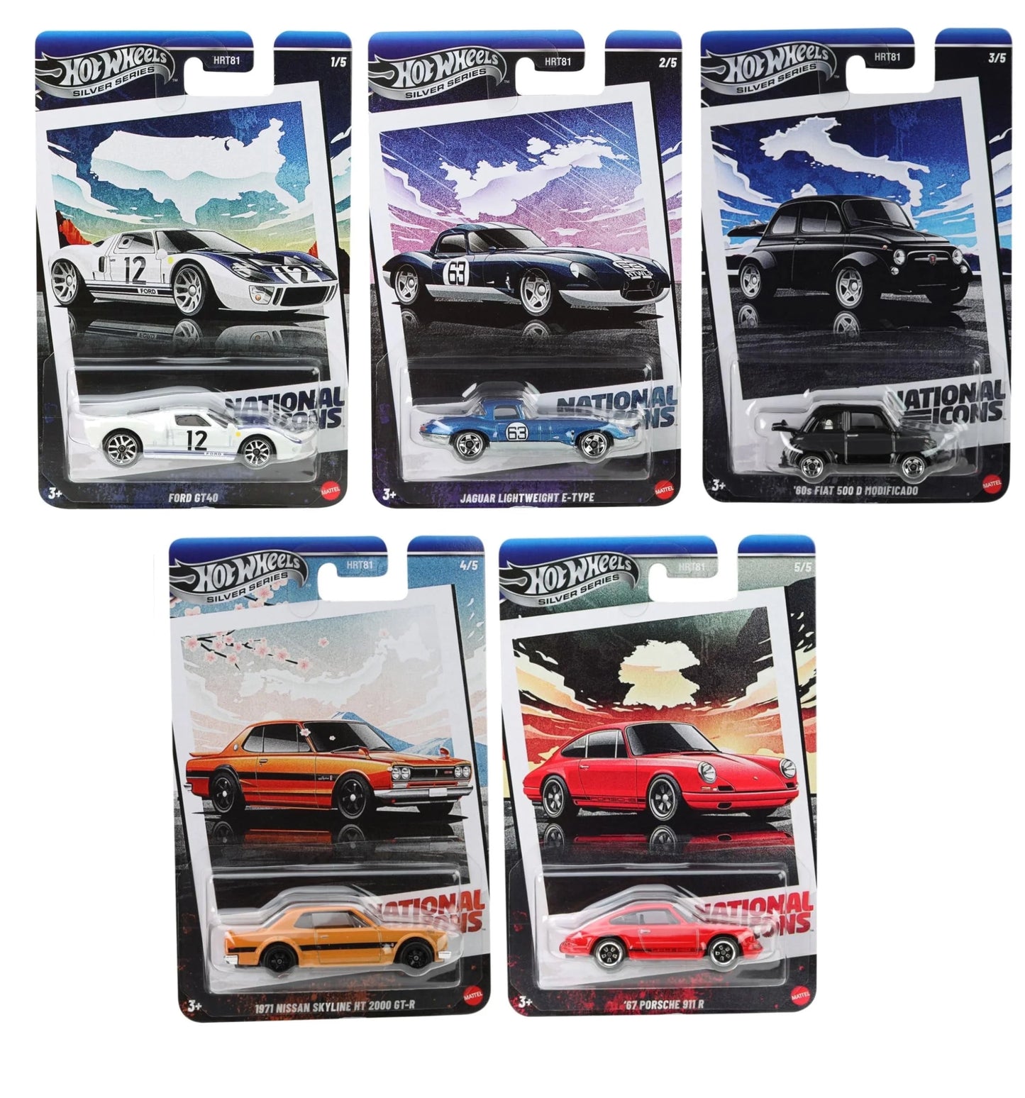 Hot Wheels Silver Series / Ultra Hots / Neon Speeders / Holidays Assorted / Fast & Furious 1:64