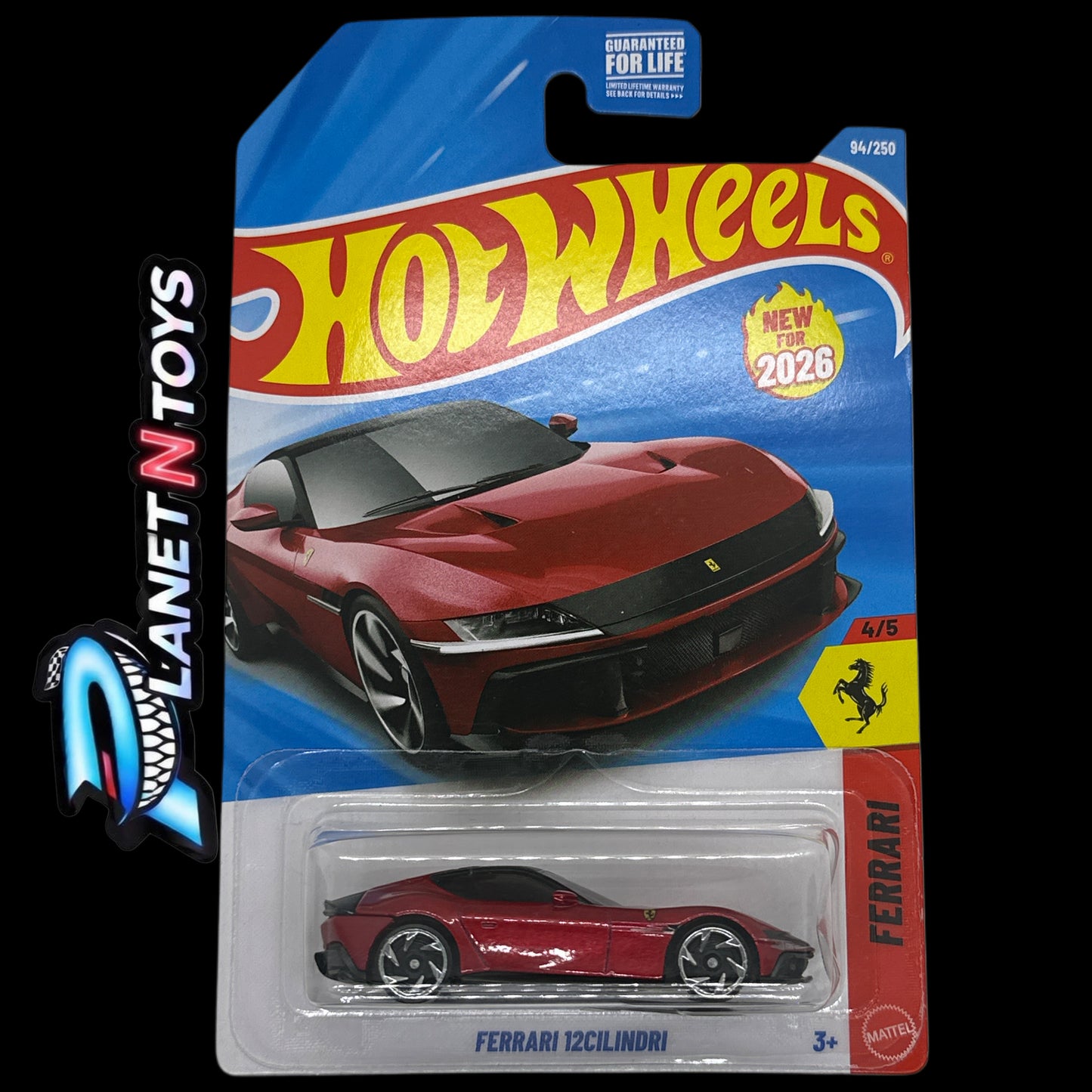 HotWheels Ferrari Mainline diecast 1:64(European,12cilindri,sf90stradale,f40 competizione)