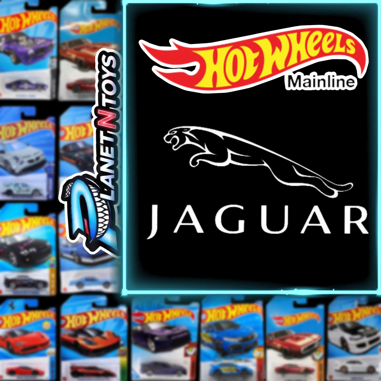 HotWheels jaguar Mainline diecast 1:64(European,MK,type project 7)