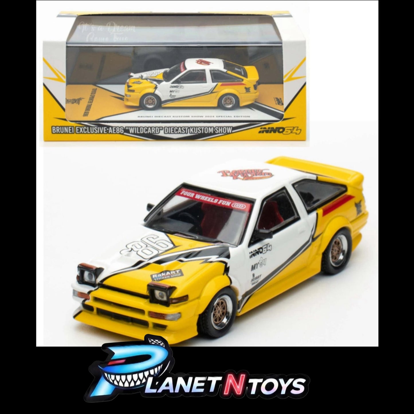 Tarmac Works Assorted Models 1:64 Diecast Cars