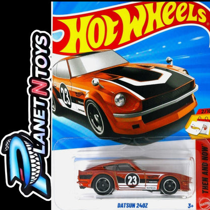 Hot Wheels Datsun Mainline Diecast Cars (Assorted 1:64 sunny truck, 240z,japan)