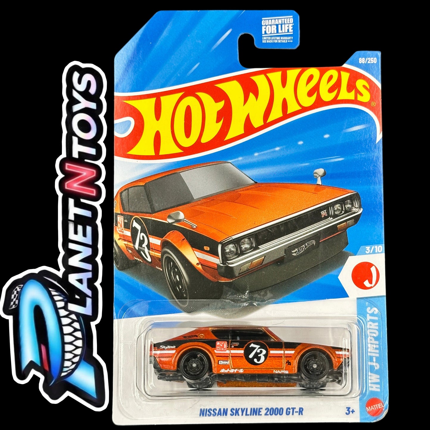 Hot Wheels Nissan Mainline Diecast Cars (Assorted 1:64,maxima,skyline,250z)