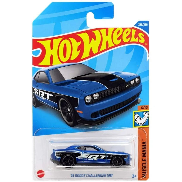 Hot Wheels Dodge Mainline American Power 1:64 Diecast Assorted (charger, Hellcat, Challenger, viper, van, Dart) Muscle Cars