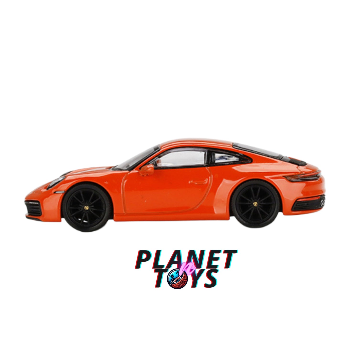 Mini GT Porsche 911 (992) Carrera 4S Lava Orange