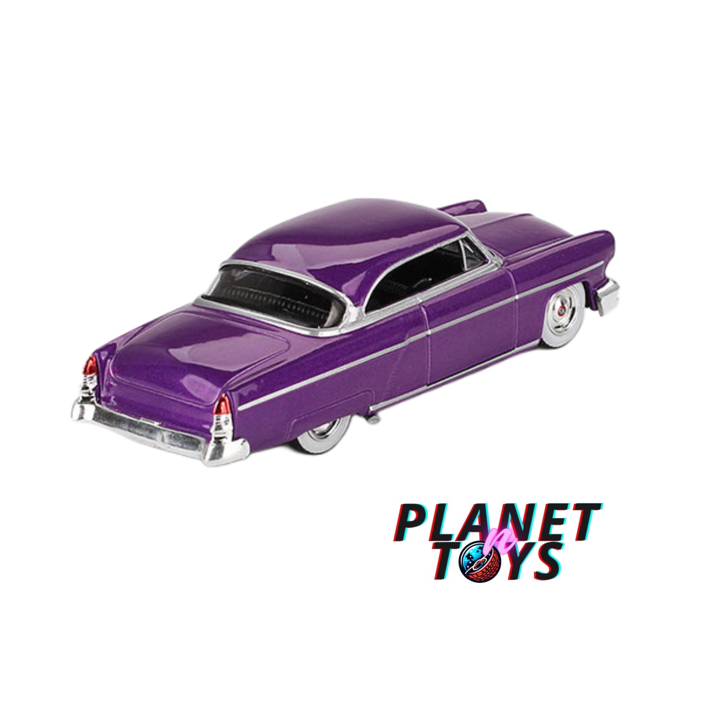 Mini GT Lincoln Capri Hot Rod 1954 Purple Metallic