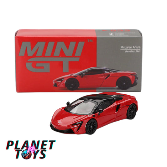 Mini GT McLaren Artura Vermillion Red