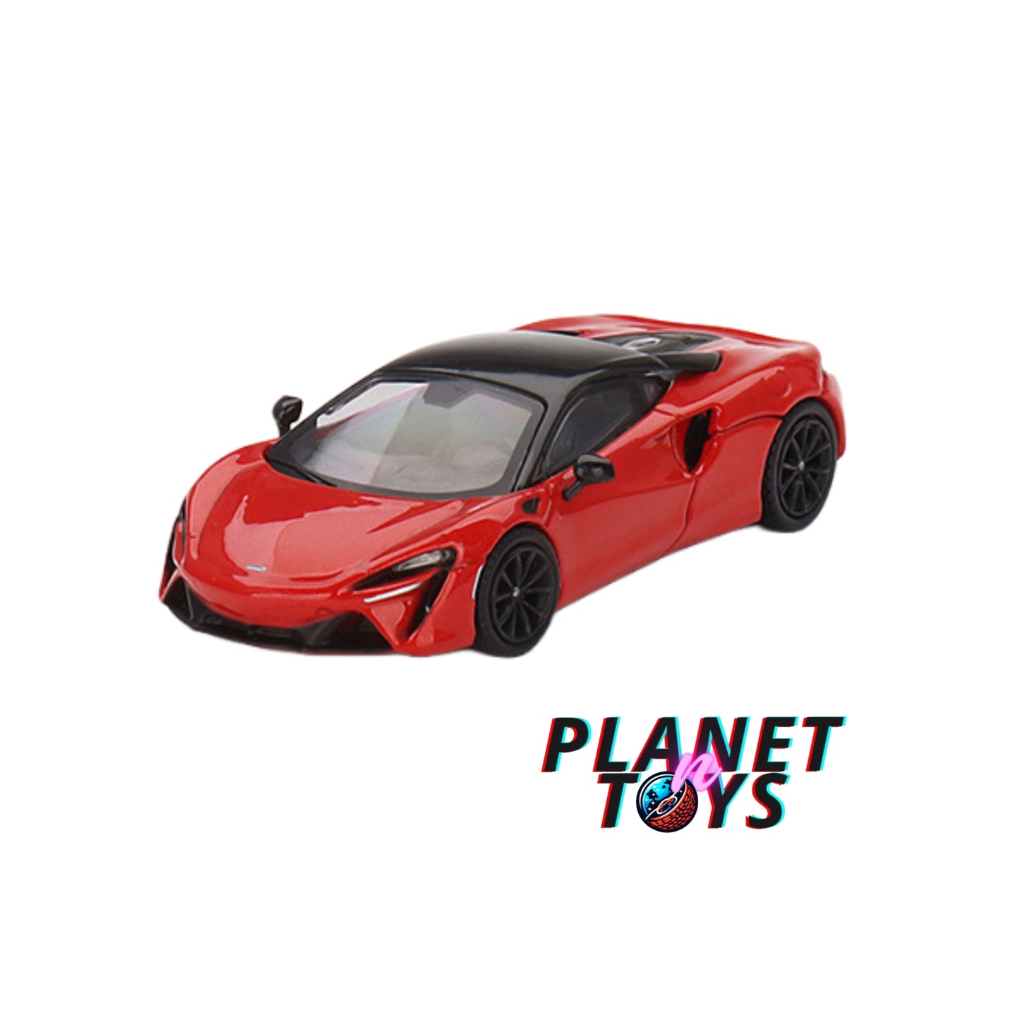 Mini GT McLaren Artura Vermillion Red