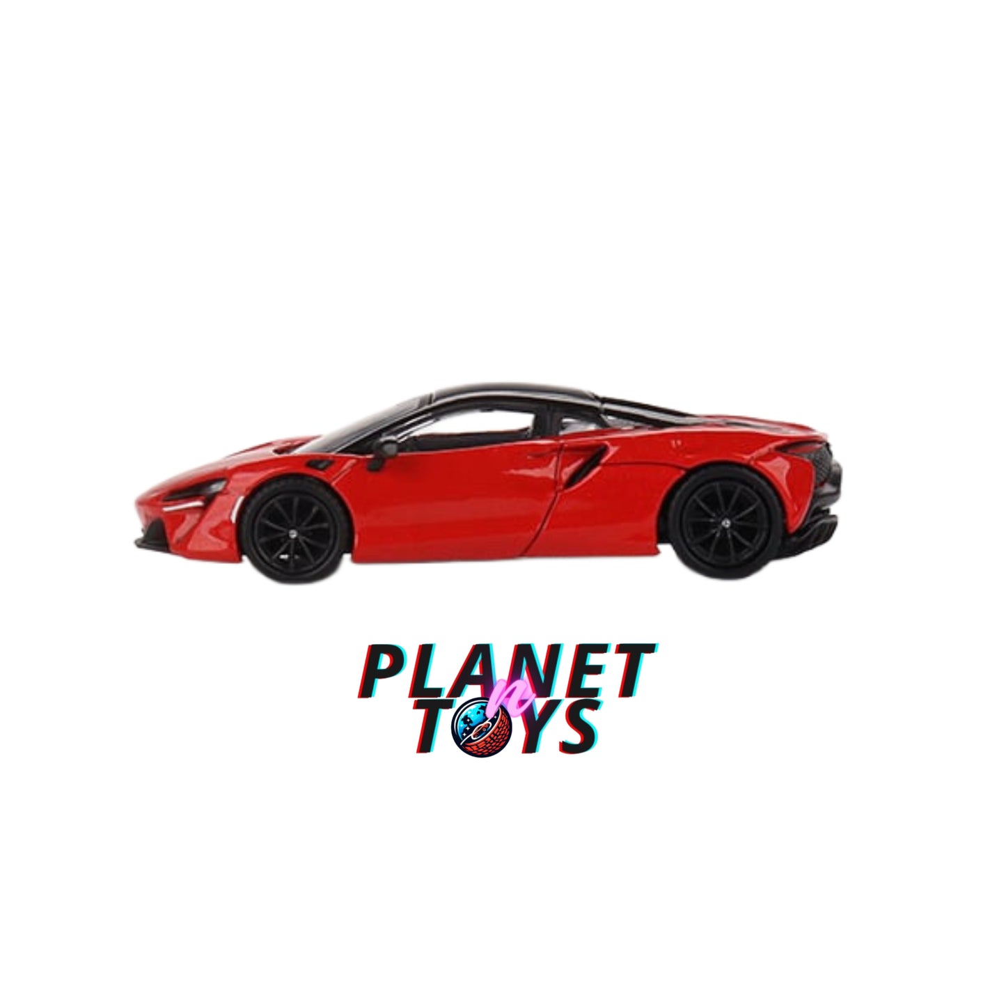 Mini GT McLaren Artura Vermillion Red